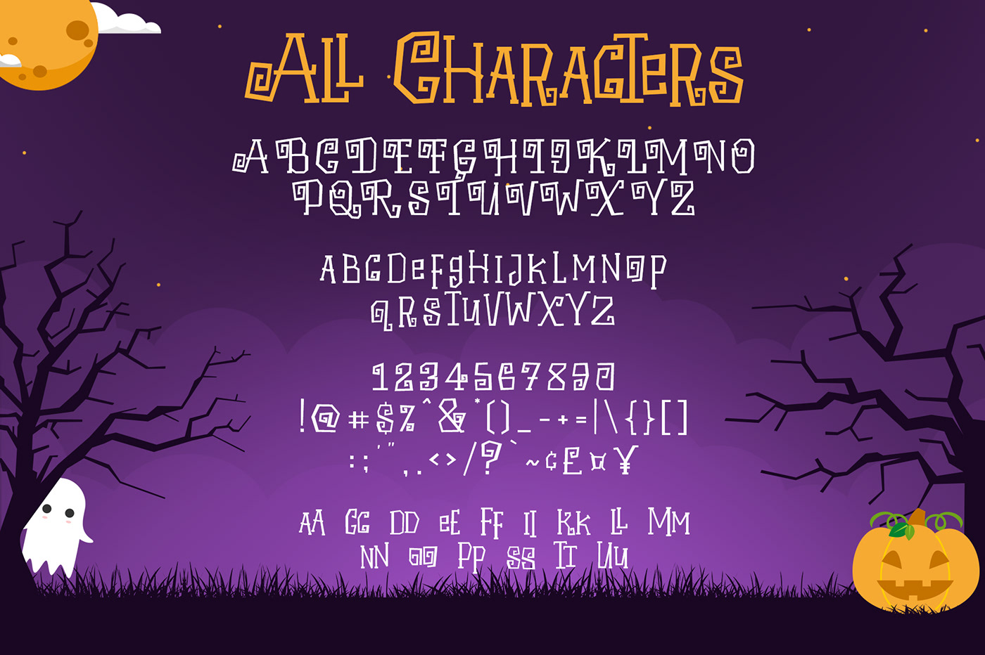 Example font Halloween Attack #5
